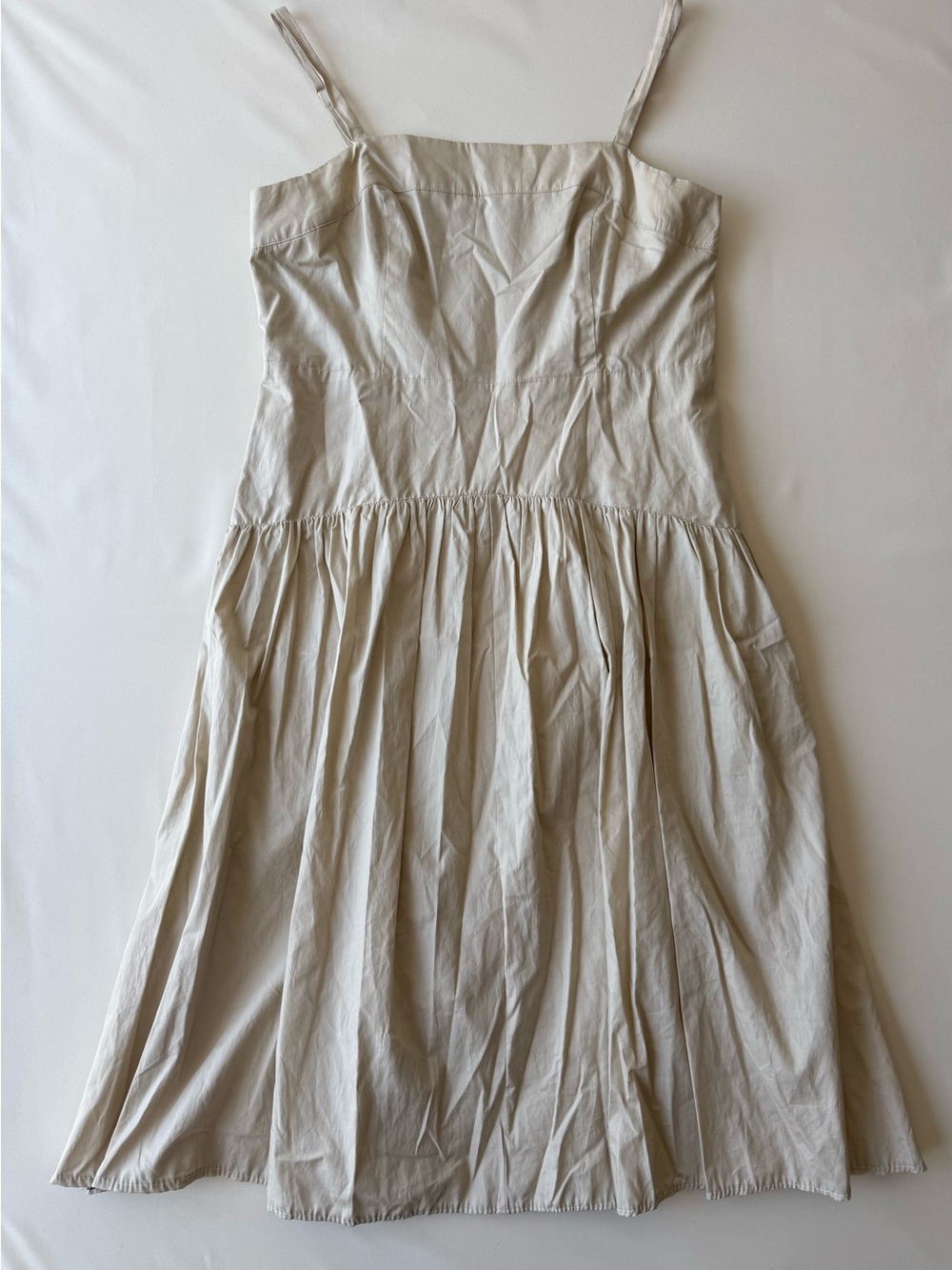 Simply Vera Vera Wang Cream Tiered Maxi Dress 🤍 | Size L - Picture 2 of 10